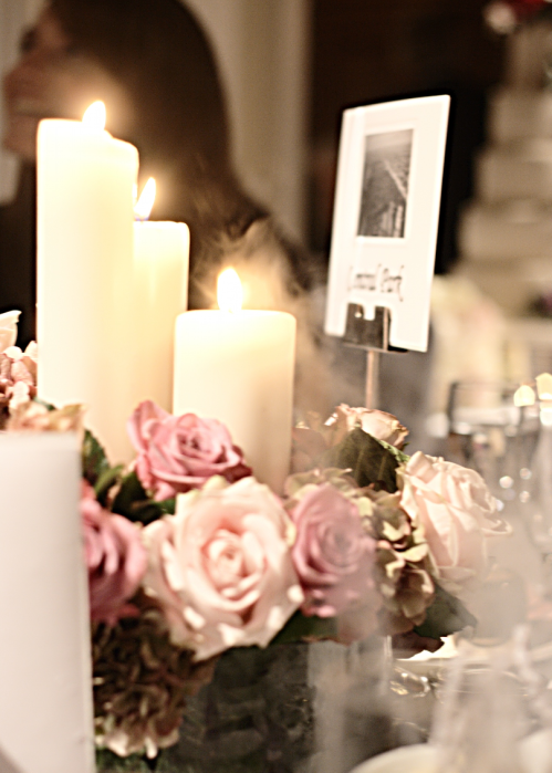 Wedding Table Setting Ideas Pinks Candles